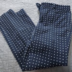 Size 6 polka dot pants!
